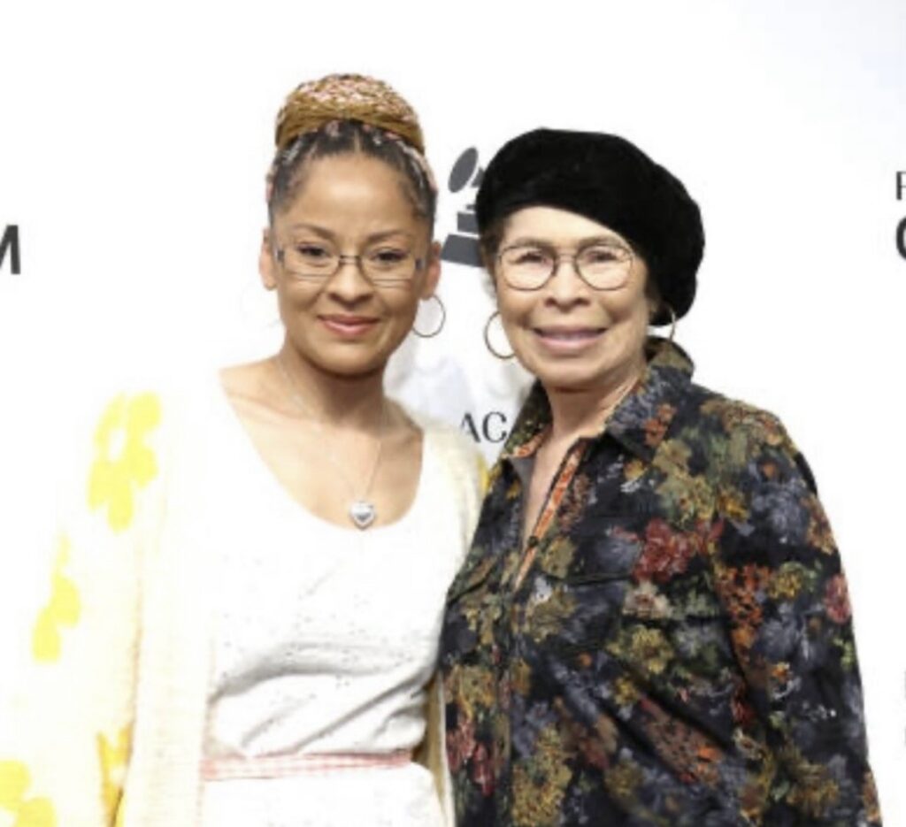 Kori Withers with Marcia Withers at Grammy Museum